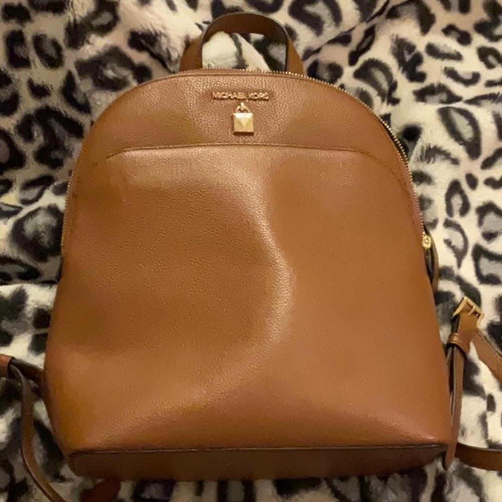 Michael Kors Brown Backpack